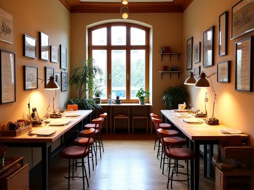 Atelier Éclat de Plume Strasbourg ambiance d'apprentissage